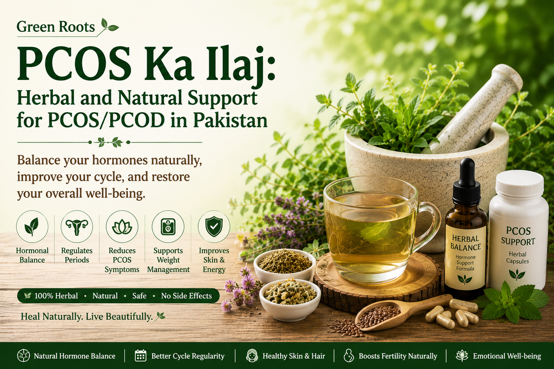 PCOS Ka Ilaj: Herbal and Natural Support for PCOS/PCOD in Pakistan
