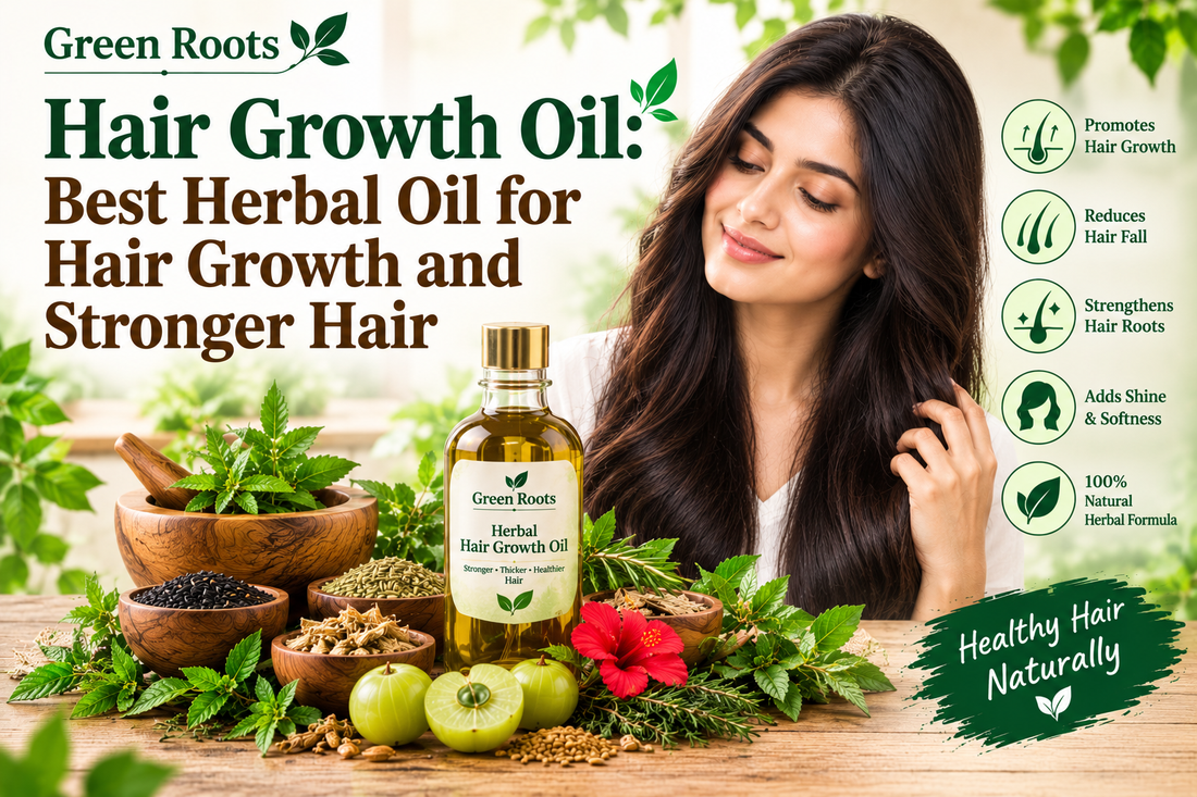Hair Growth Oil: Best Herbal Oil for Hair Growth and Stronger Hair