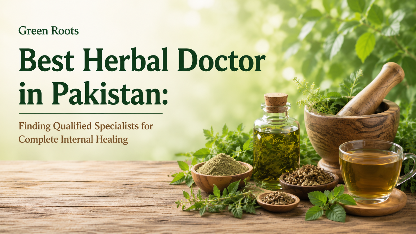 Best Herbal Doctor in Pakistan: Finding Qualified Specialists for Complete Internal Healing
