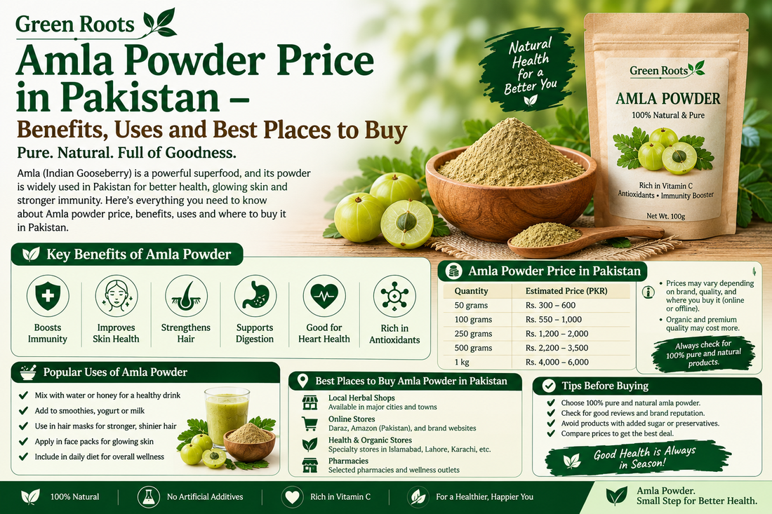 Amla Powder Price in Pakistan – Benefits, Uses and Best Places to Buy