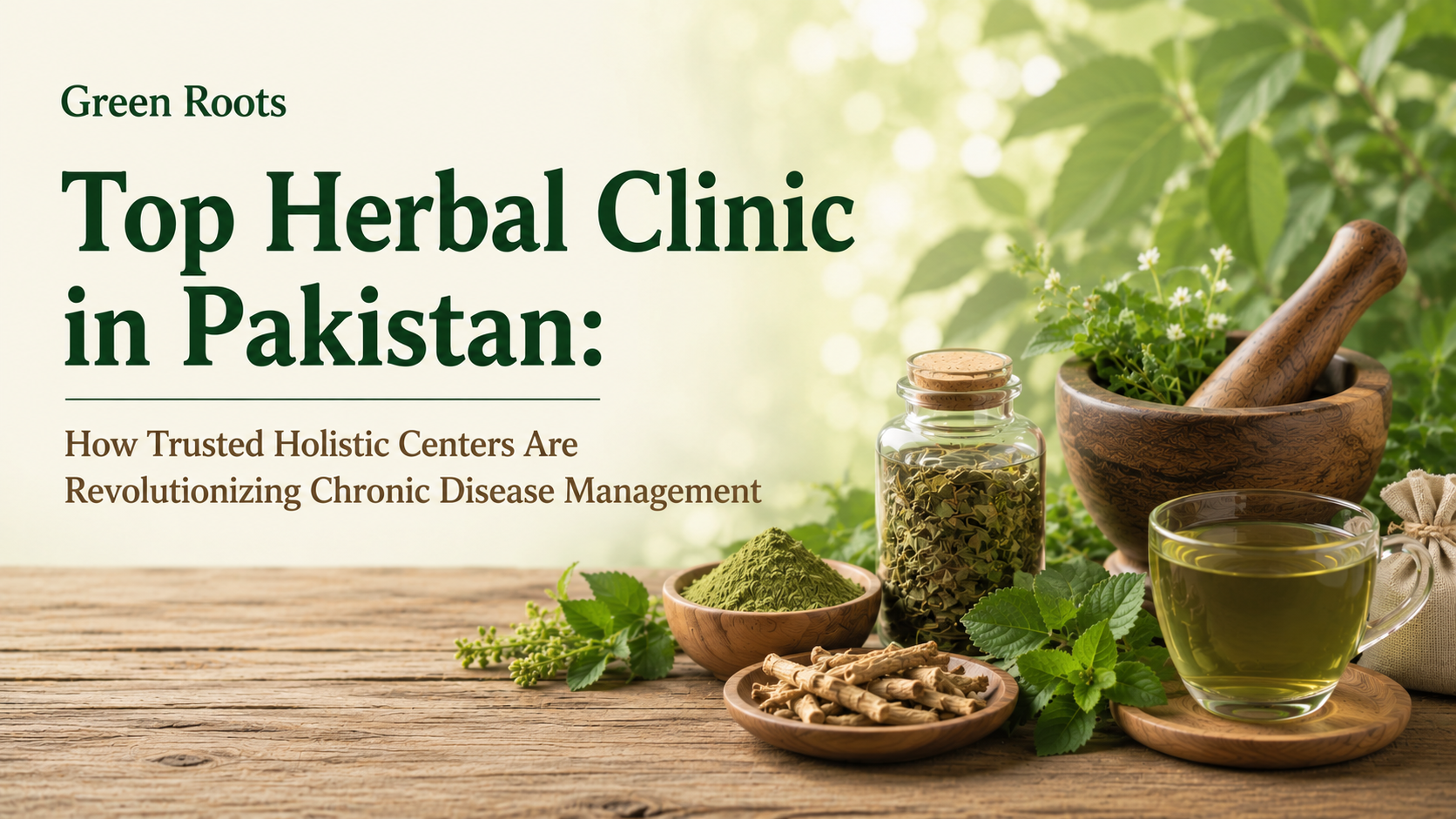 Top Herbal Clinic in Pakistan: How Trusted Holistic Centers Are Revolutionizing Chronic Disease Management