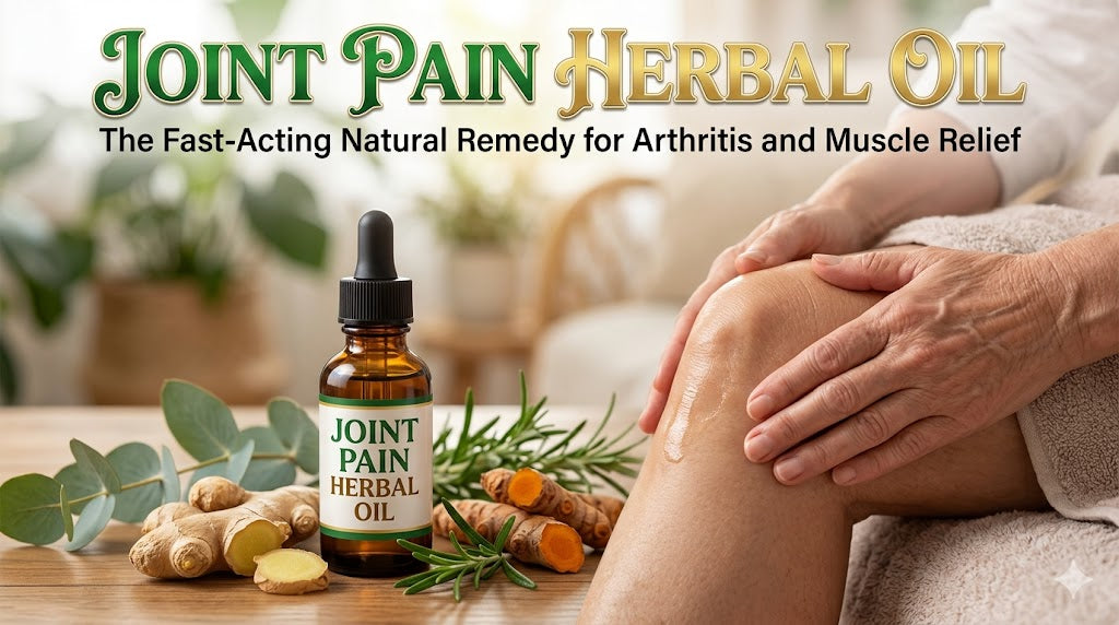 Joint Pain Herbal Oil: The Fast-Acting Natural Remedy for Arthritis and Muscle Relief