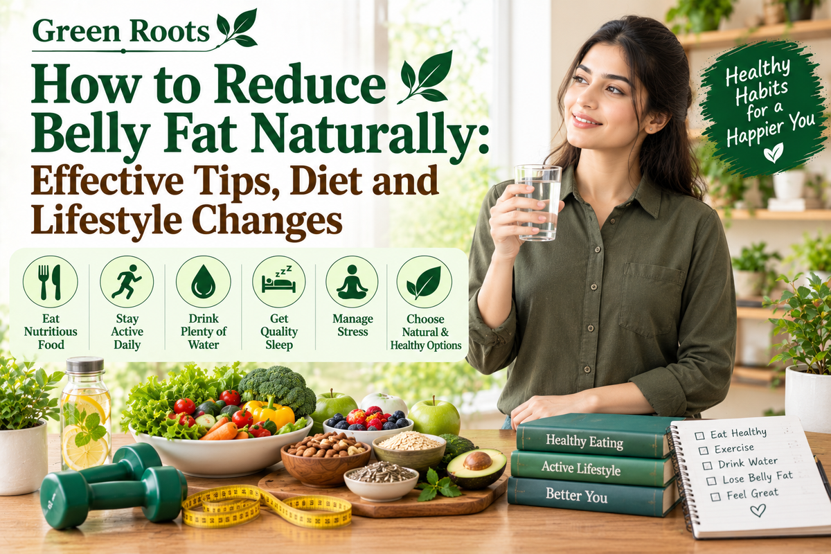How to Reduce Belly Fat Naturally: Effective Tips, Diet and Lifestyle Changes
