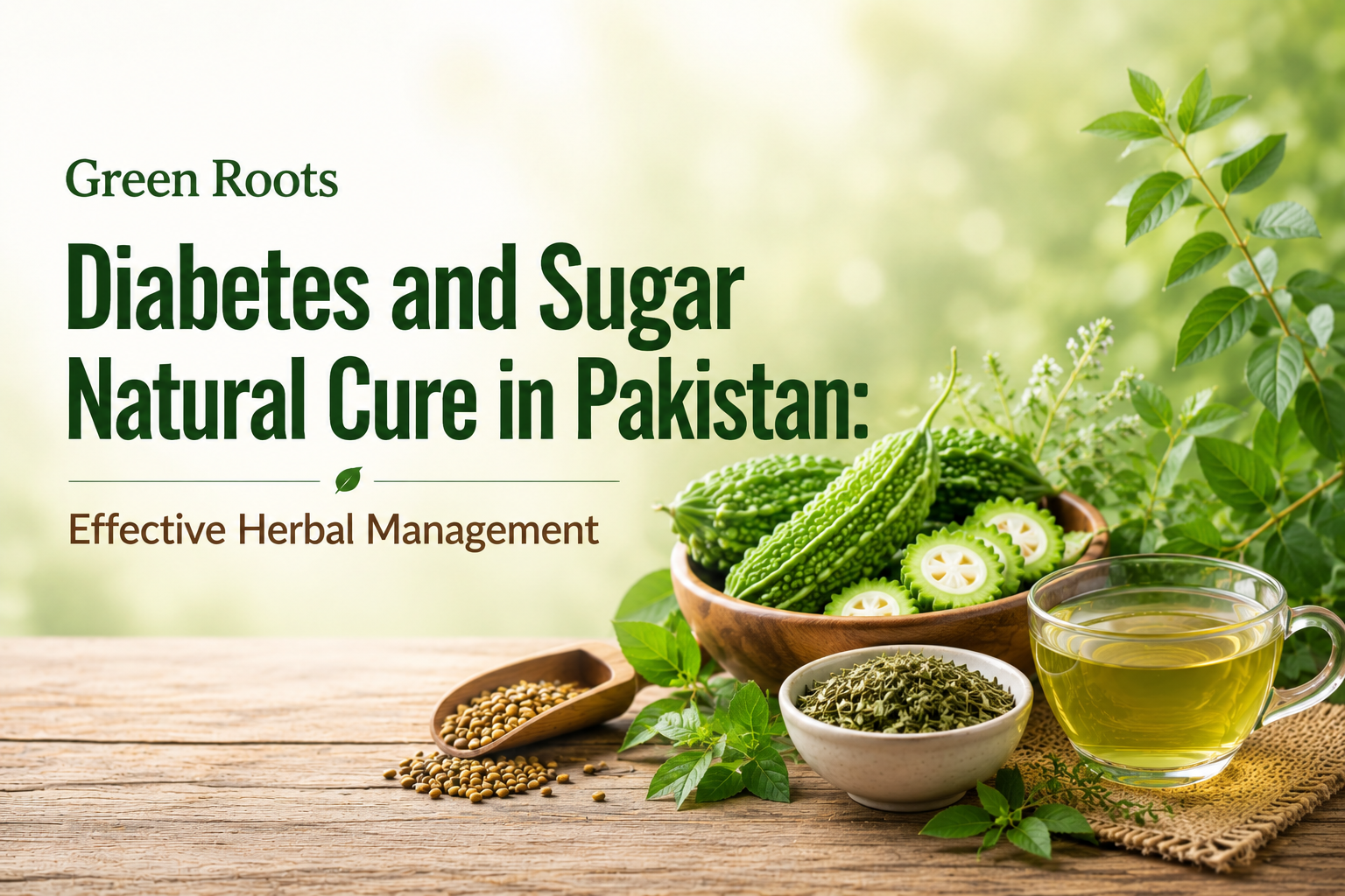 Diabetes and Sugar Natural Cure in Pakistan: Effective Herbal Management