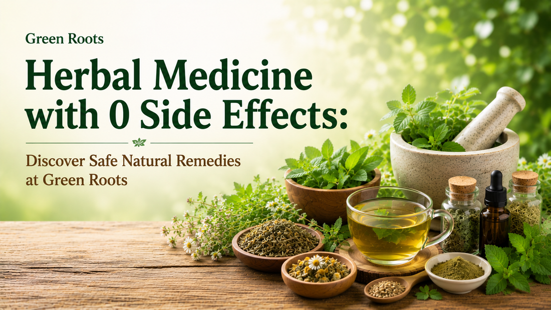 Herbal Medicine with 0 Side Effects: Discover Safe Natural Remedies at Green Roots