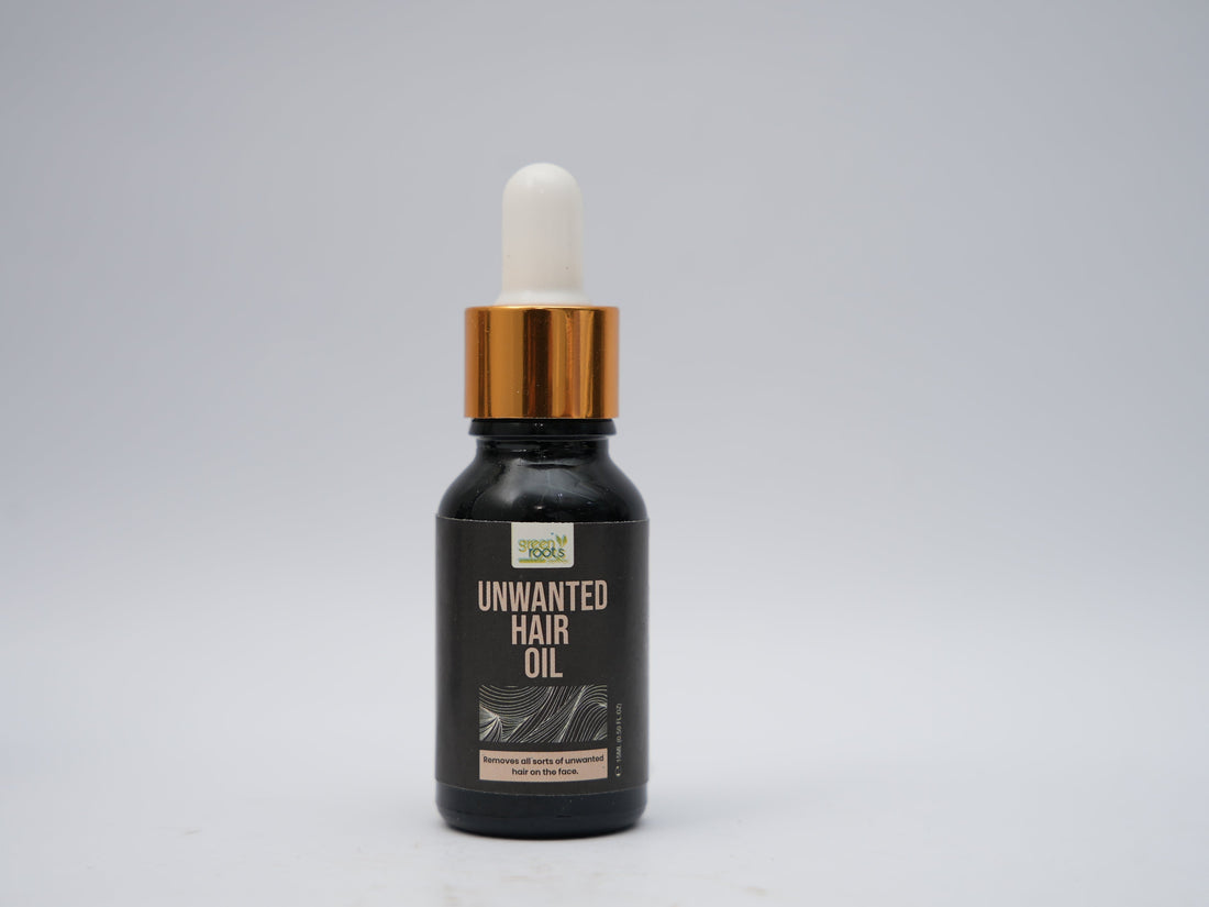 Natural Unwanted Hair Oil for Men and Women in Pakistan – Herbal Remedy for Smooth, Hair-Free Skin