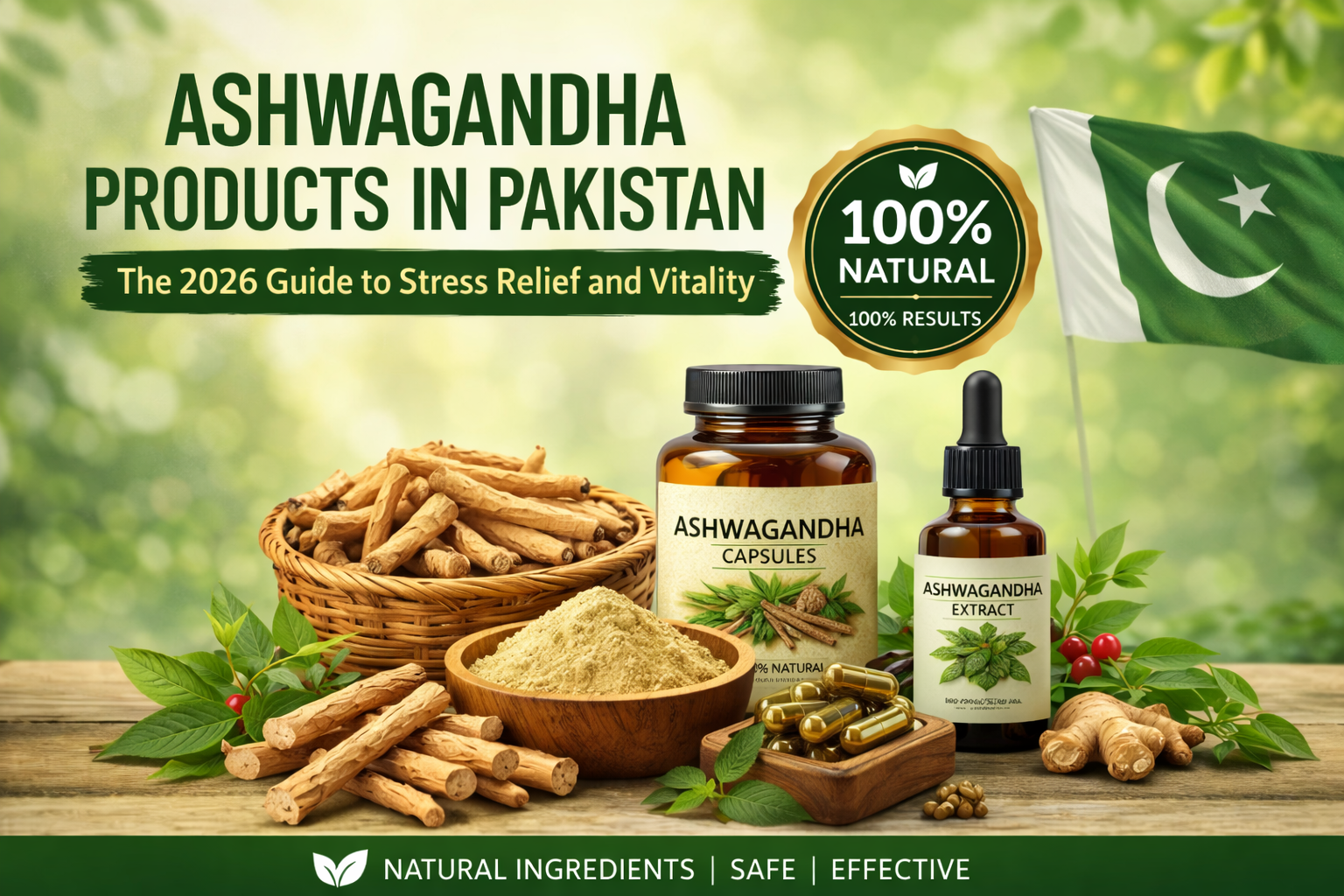 Ashwagandha in Pakistan: The 2026 Guide to Stress Relief and Vitality