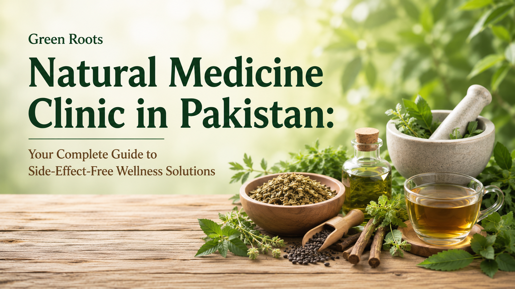 Natural Medicine Clinic in Pakistan: Your Complete Guide to Side-Effect-Free Wellness Solutions