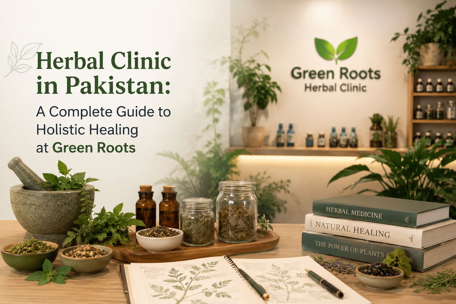 Herbal Clinic in Pakistan: A Complete Guide to Holistic Healing at Green Roots