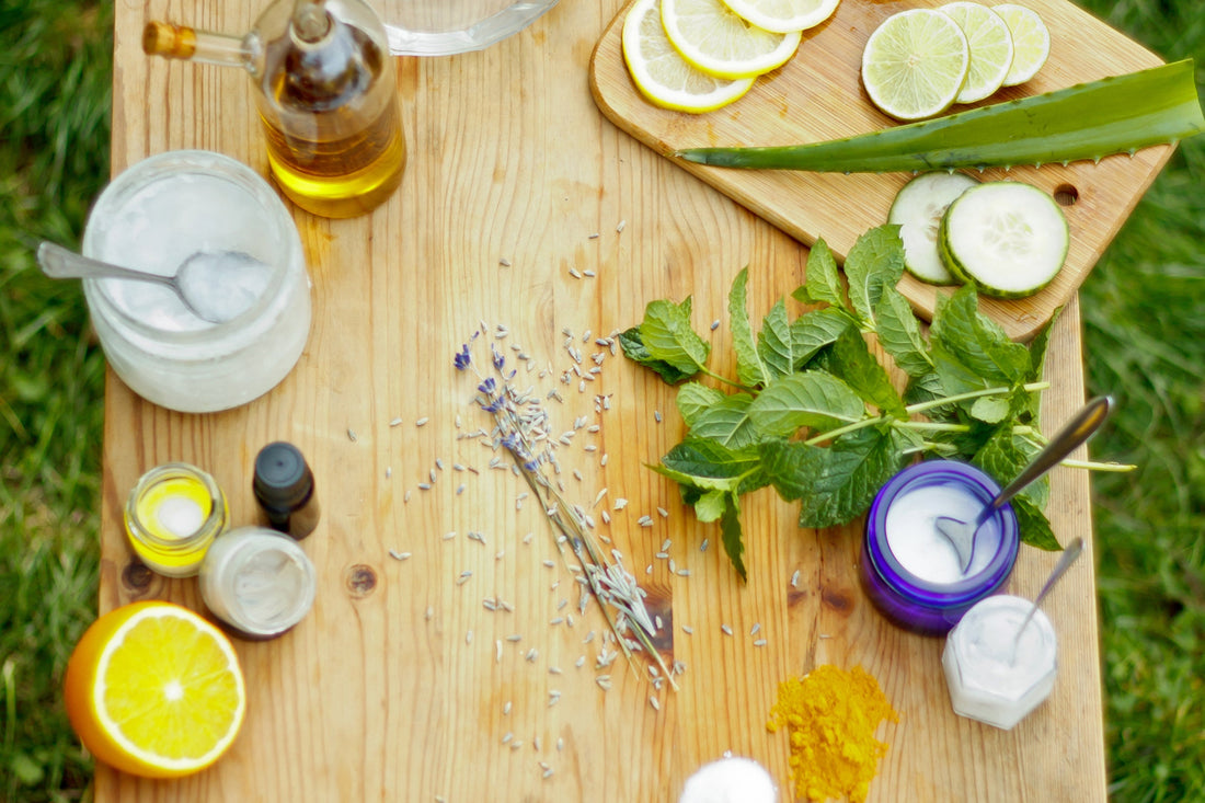 Natural Products for Skin and Hair Made with Safe Herbal Ingredients