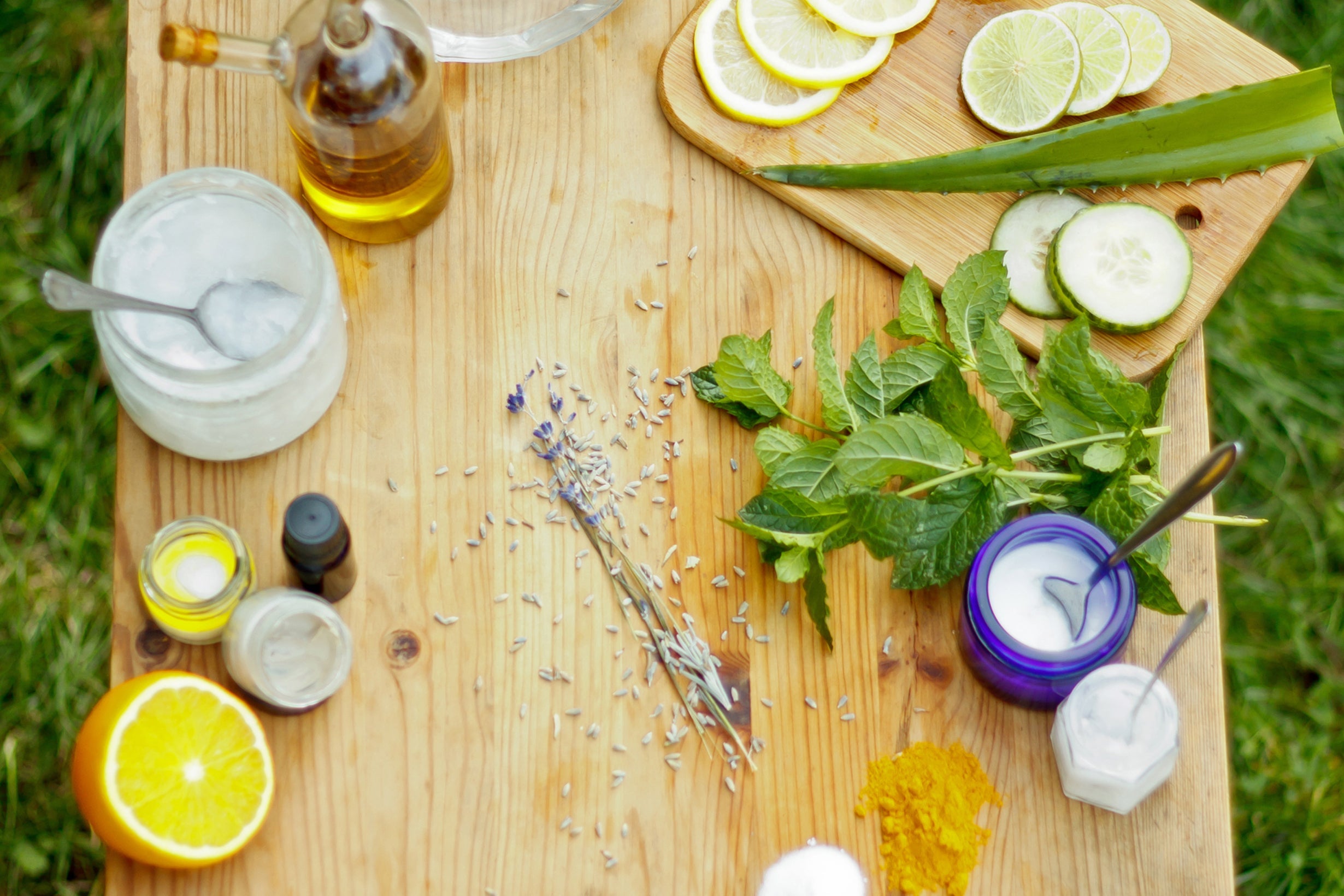 Natural Products for Skin and Hair Made with Safe Herbal Ingredients