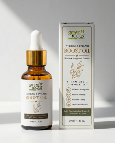 Green Roots Eyebrow & Eyelash Boost Oil
