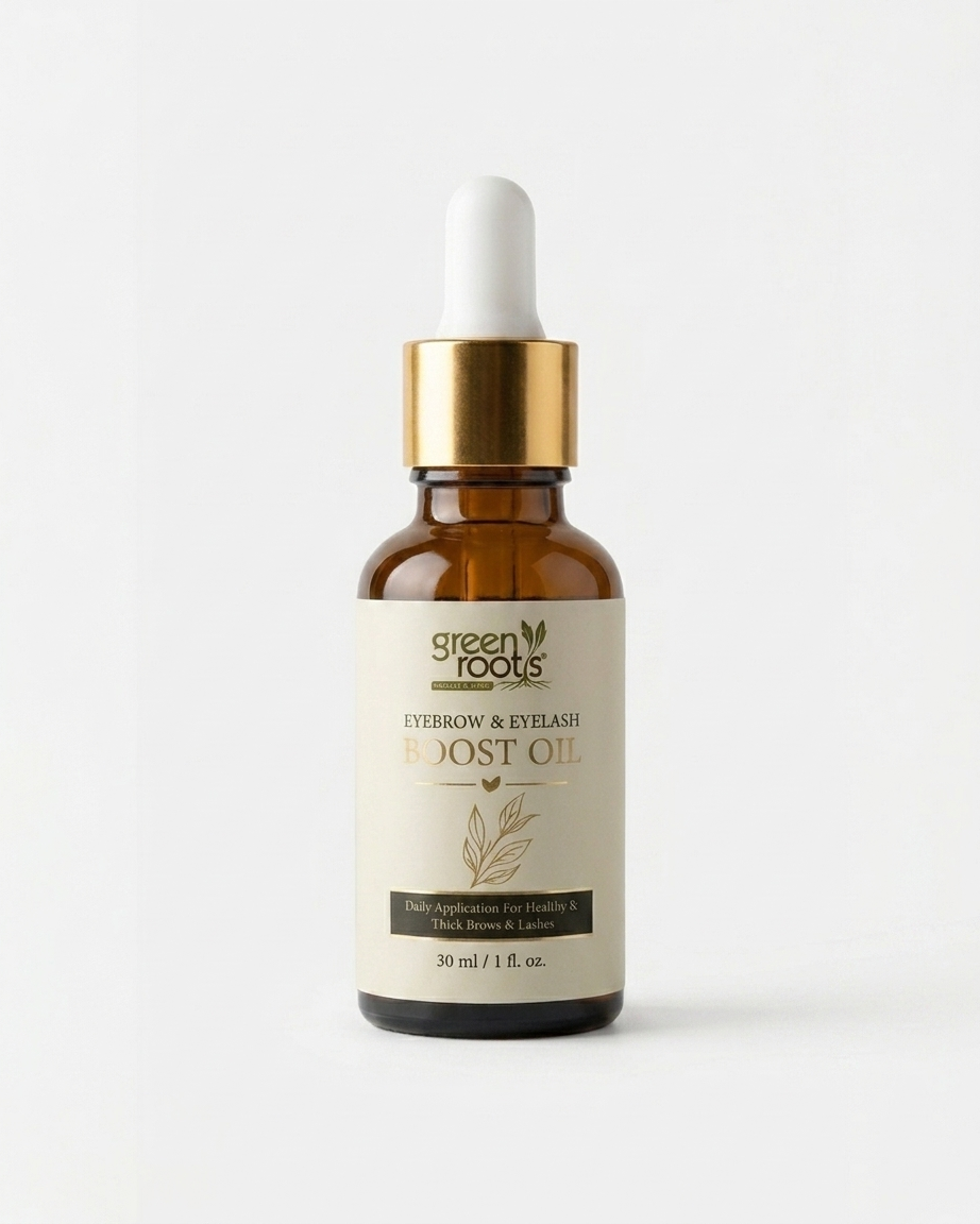 Green Roots Eyebrow & Eyelash Boost Oil