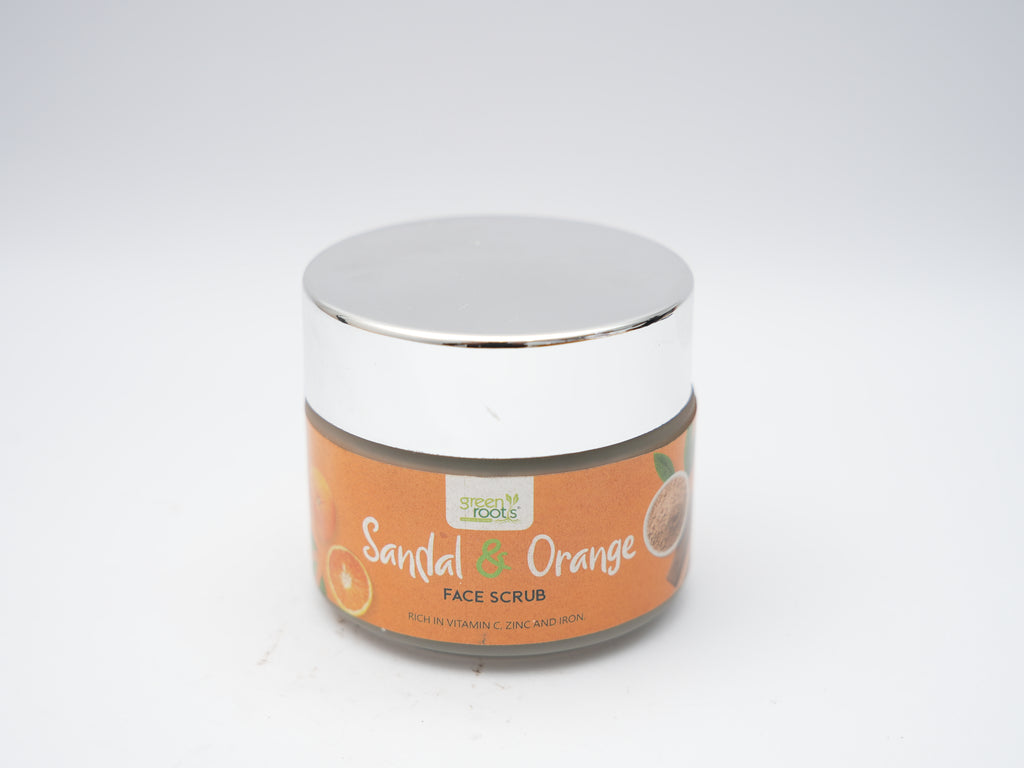 Sandal Orange Scrub