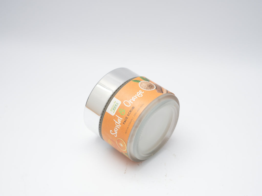 Sandal Orange Scrub
