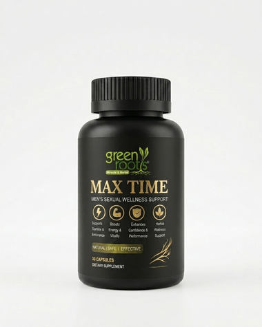 Green Roots Max Time – Men’s Sexual Wellness Support