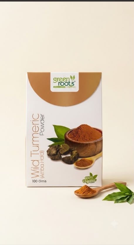 Wild Turmeric Powder (Amba Haldi)