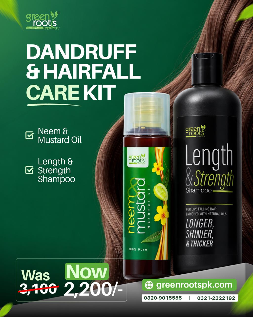 Dandruff and Hairfall care kit