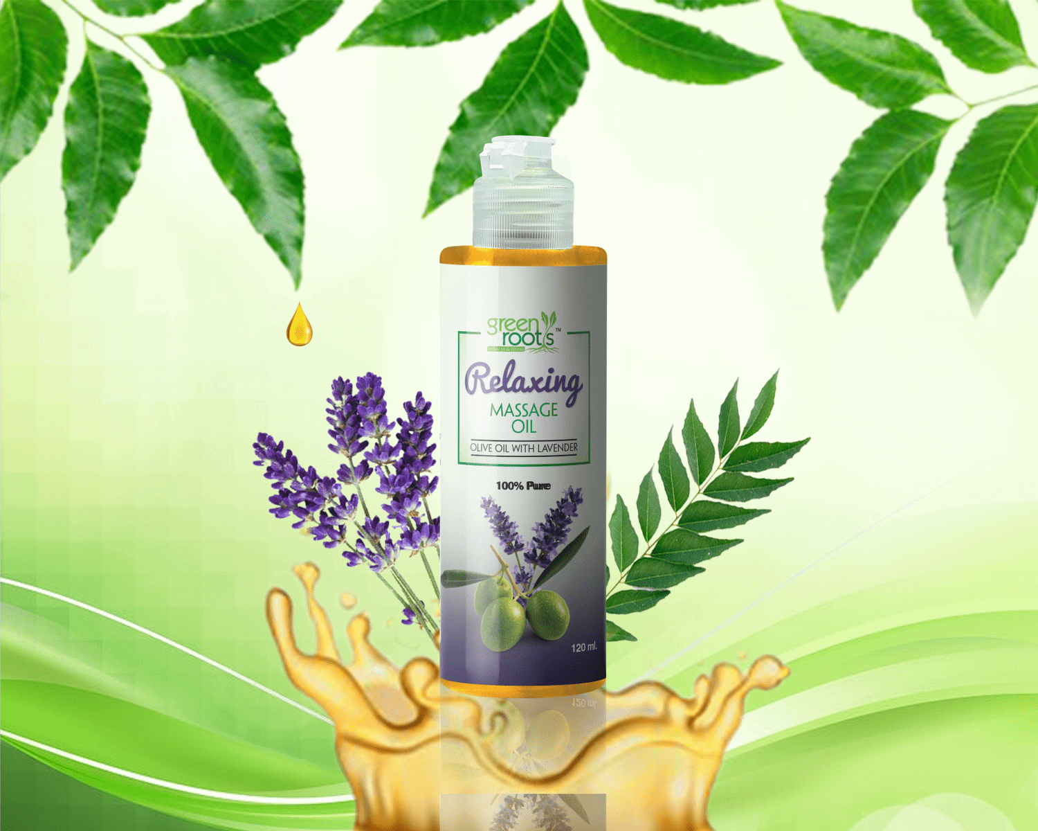 Relaxing Massage Oil