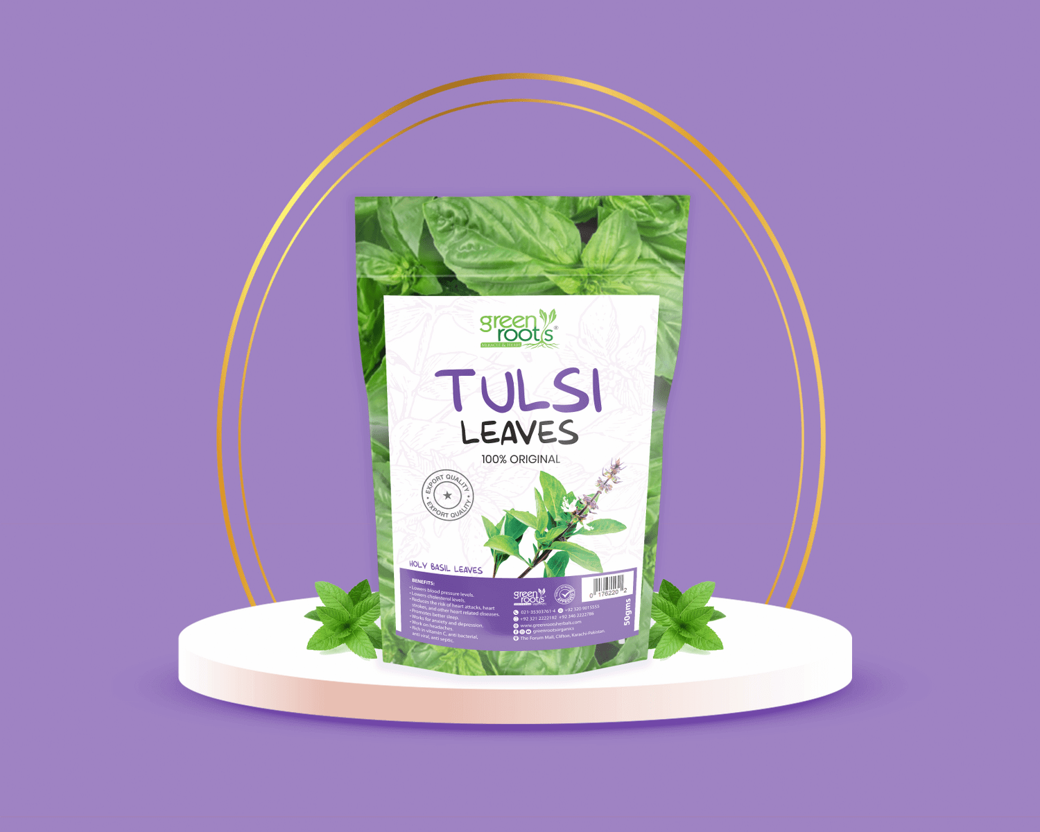Tulsi (Holy Basil) Leaves