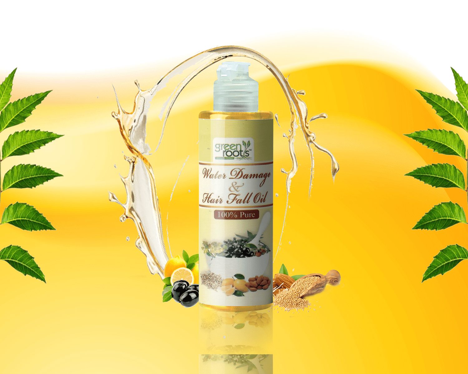 Water Damaged & Hair Fall Oil